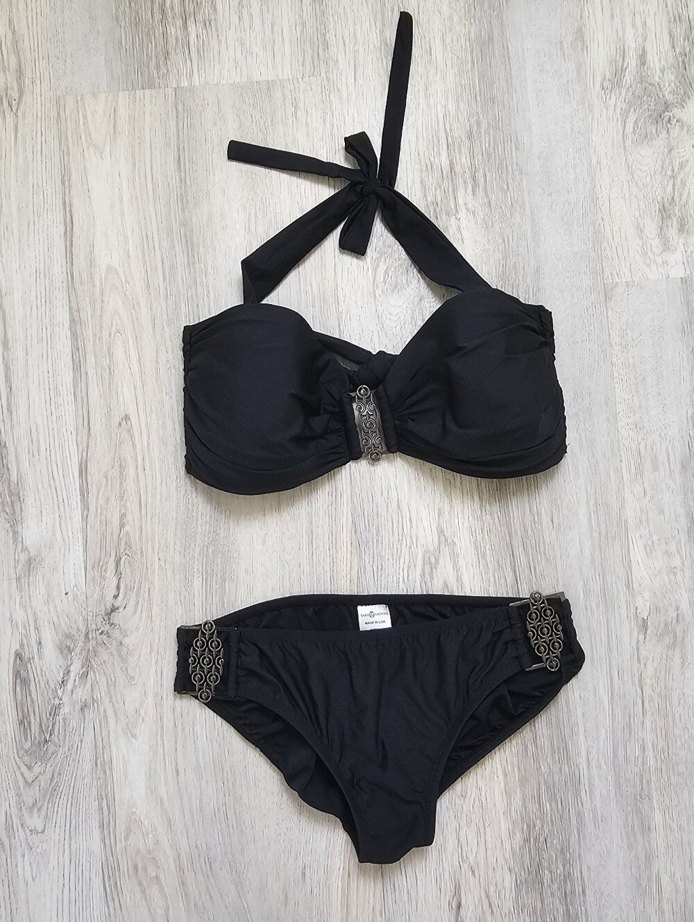 Tara Grinna Classic Molded Cup Halter Bikini Set